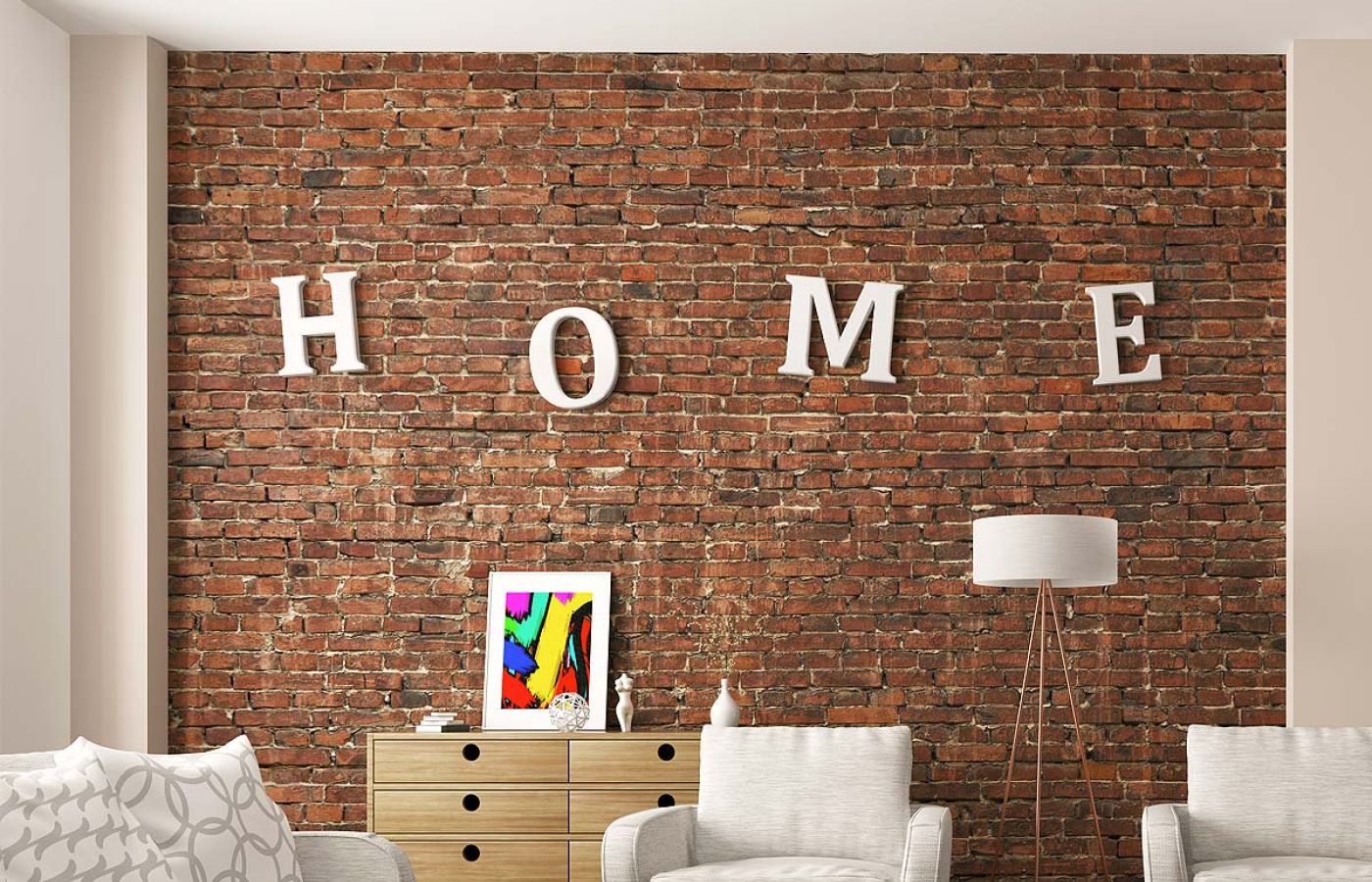 Букви надпис home за подарък и декорация от стиропор