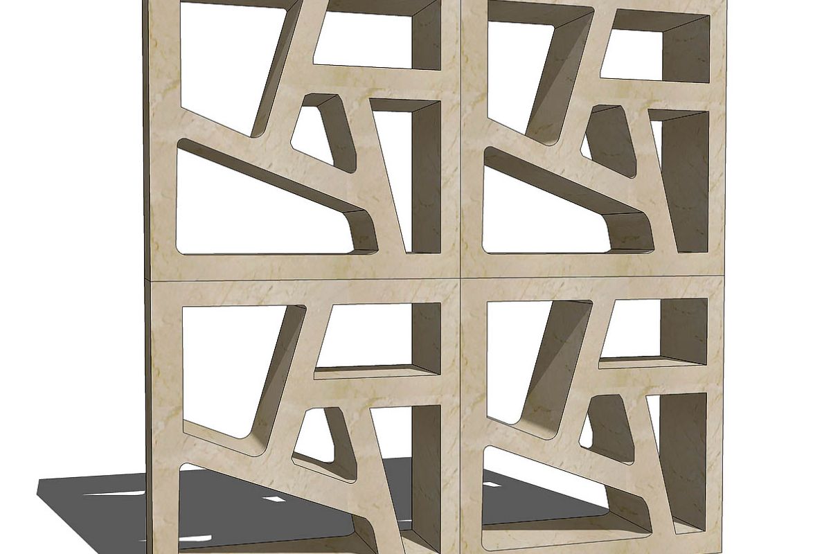 3D панел Абстрактна Решетка от стиропор