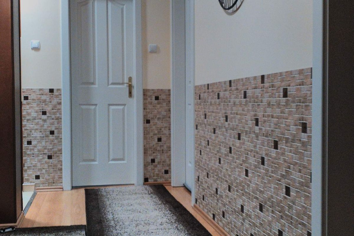 Интериорен 3D панел с геометричен орнамент