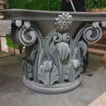 Коринтска колона и капител от стиропор
